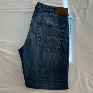 Men’s Silver Zac Jeans 38 x 30 Boot Cut Jeans